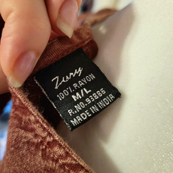 Zury, M\L | Flowy Boho Embroidered Dress Waist Tie - Picture 7 of 7